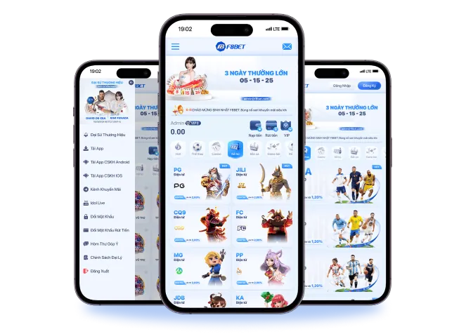 Điện thoại di động hiển thị giao diện người dùng mượt mà, không giật lag của ứng dụng betvnd8